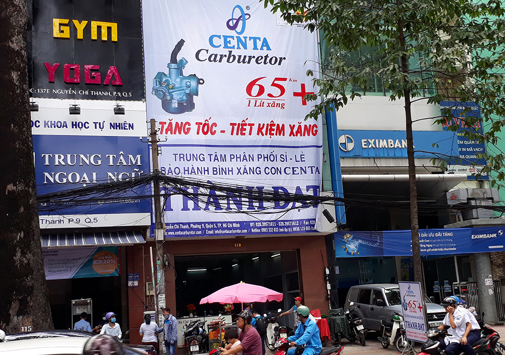 Thành Đạt 139 NCT phục hồi bình xăng con